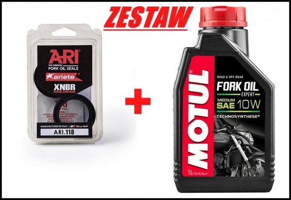 ARIETE USZCZELNIACZE PRZEDNIEGO ZAWIESZENIA OLEJOWE / SUZUKI  V-STROM 650 05-19