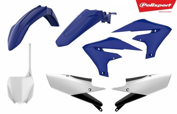 POLISPORT KOMPLET PLASTIKÓW YAMAHA YZ 250F '19-'23 ,YZ 450F '18-'22 KOLOR NIEBIESKI