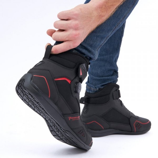 BUTY MOTOCYKLOWE REBELHORN SPARK 2 BLACK RED 46