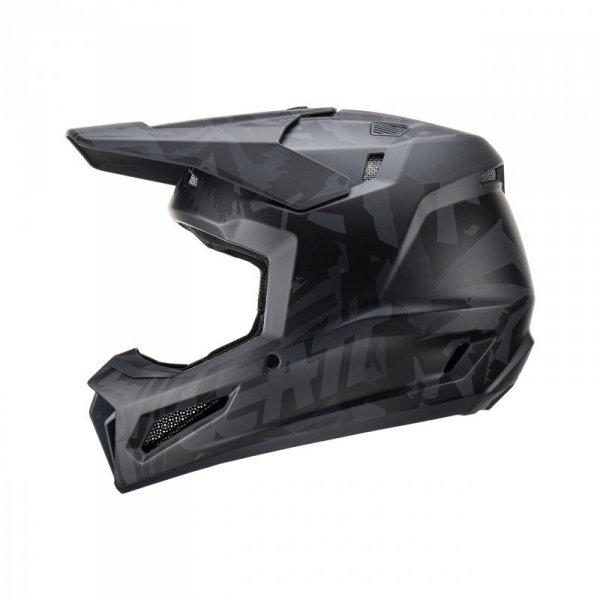 KASK MOTOCYKLOWY CROSS JUNIOR LEATT MOTO 3.5 STEALTH YL (53-54cm)