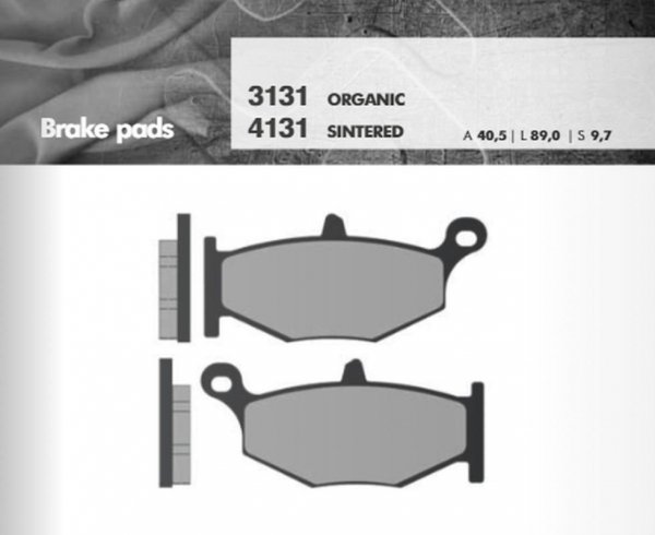 BRENTA KLOCKI HAMULCOWE SUZUKI TYŁ- GSX 1300 B-King (08-09)