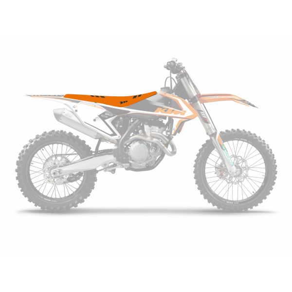 BLACKBIRD POSZYCIE SIEDZENIA KTM SX/SXF '16-'18, EXC '17-'19 TSC Pomarańczowy