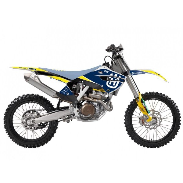 BLACKBIRD KOMPLET NAKLEJEK (OKLEIN) HUSQVARNA TE FE (14-16) Replica Trophy 2021