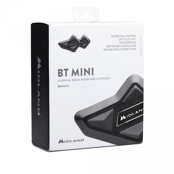 MIDLAND BT MINI TWIN  Interkom (zestaw na 2 kaski)