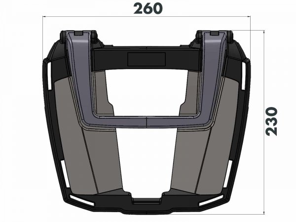 Hepco &amp; Becker stelaż Easyrack Honda CBF 125 (2008-2015)