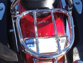 Bagażnik do oryginalnego oparcia Yamaha Midnight Star 1900 - rurki