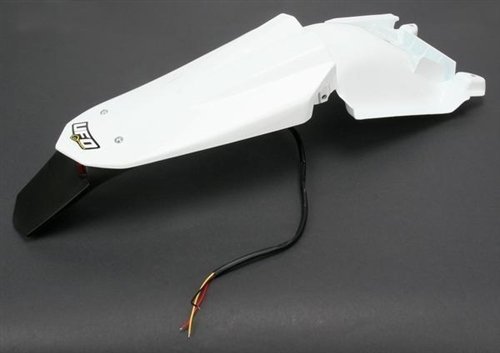 UFO BŁOTNIK TYŁ HUSQVARNA 4T '08-'09 Z LAMPKĄ KOLOR BIAŁY