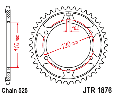  DID JT zestaw napędowy Yamaha XTZ690 Tenere 700 Rally Edition ABS (20-21)