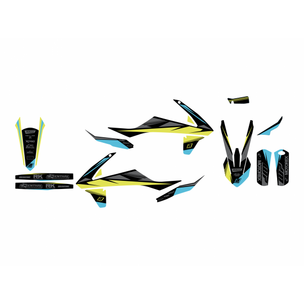 BLACKBIRD KOMPLET NAKLEJEK (OKLEINA) KTM SX SXF (19-21) Stealth 