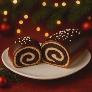 Kakaowiec drożdżowy zwijany