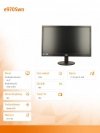 Monitor 18.5 e970Swn LED Czarny