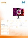 Monitor 27 cali P2719HC  IPS LED Full HD (1920x1080) /16:9/HDMI/DP/USB-C/4xUSB /3Y PPG