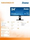 Monitor 34 cali XUB3493WQSU-B1 IPS UWQHD DP/USB/2xHDMI