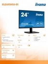 Monitor 24 cale XU2493HSU-B1 IPS.HDMI.DP.2x2W.USB