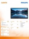 Monitor 23.8 cali 242B9TN IPS Touch DVI HDMI DP