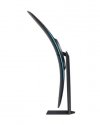 Monitor 55 cali LS55CG970NUXEN VA 3840x2160 UHD 16:9 4xHDMI/LAN(RJ45)/2xUSB2.0 1ms(GTG) WiFi/BT głośniki zakrzywiony HAS+PIV 165