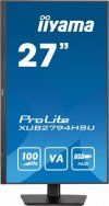 Monitor 27 cali ProLite XUB2794HSU-B6 VA,FHD,100HZ,4000:1,1MS,HDMI,DP,2xUSB,  FreeSync,2x2W,HAS(150mm),PIVOT