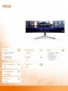 Monitor PD49 49 cali Curved OLED 240Hz HDMIx2 DP HAS