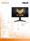Monitor 25 cali VG259QL5A IPS 200Hz HDMI DP H0-120