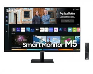 Monitor 27 cali LS27BM500EUXEN VA 1920x1080 FHD 16:9 2xHDMI 4 ms (GTG) głośniki płaski SMART 2 lata d2d