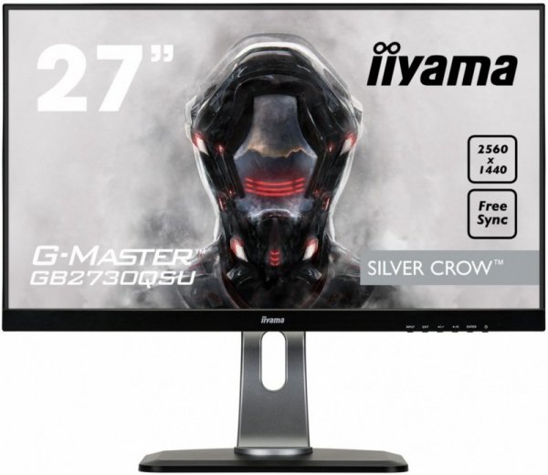 Monitor 27 GB2730QSU-B1 WQHD,75Hz,USB,HDMI,DP,PIVOT,1MS.