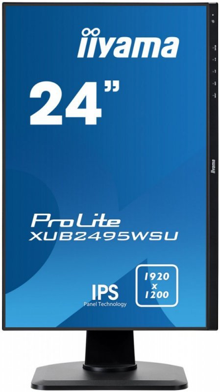 Monitor 24 ProLite XUB2495WSU-B1 IPS,PIVOT,16:10,USB,DP,HDMI,1920x1200