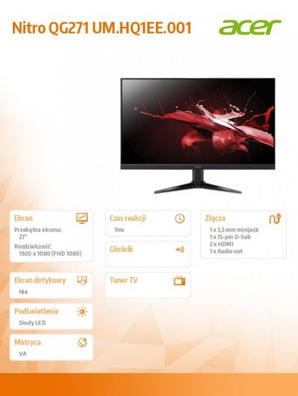 Monitor Nitro QG271 27cali