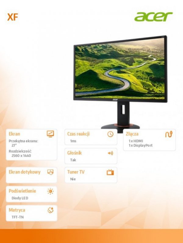 Monitor 27cali XF270HUC