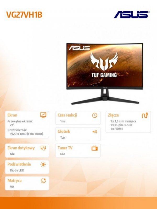 Monitor 27 cali VG27VH1B