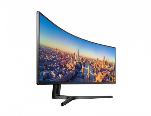 Monitor  49 cali LC49J890DKRXEN VA 3840x1080 Dual FullHD 32:9   1xHDMI 2xUSB-C 1xDP 5ms HAS głośniki zakrzywiony 3Y NBD