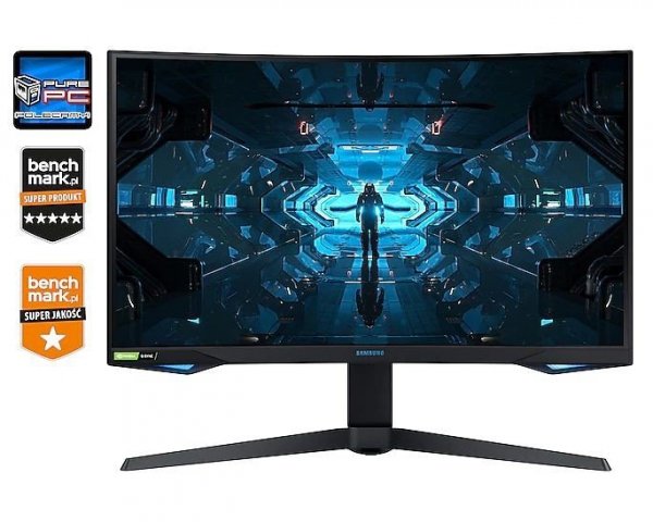 Monitor 31,5 cala LC32G75TQSRXEN VA 2560x1440 WQHD 16:9 1xHDMI/2xDP 1 ms (GTG) zakrzywiony HAS 240Hz Gaming 2 lata d2d