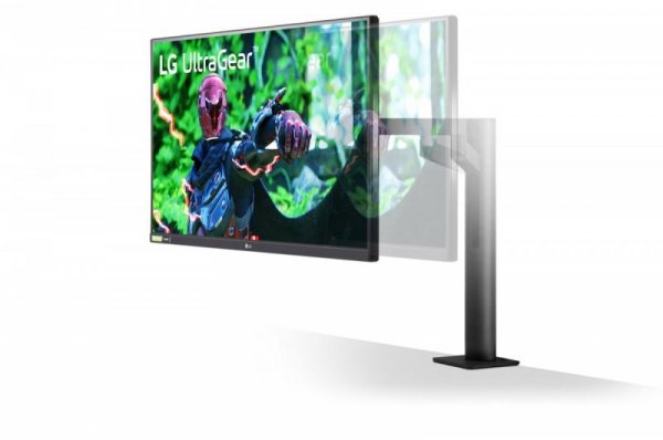 Monitor 27GN88A-B 27 cali Ultra Gear QHD 144Hz Nano IPS 1ms Ergo Gaming