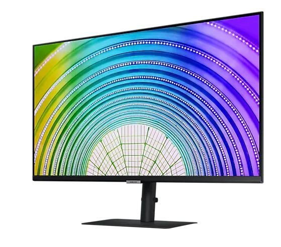 Monitor  32 cale LS32A600UUUXEN VA 2560x1440 WQHD 16:9   1xHDMI 1xUSB-C 2xDP (In+Out) 3xUSB 3.0 LAN (RJ45) 5ms HAS+PIVOT płaski 