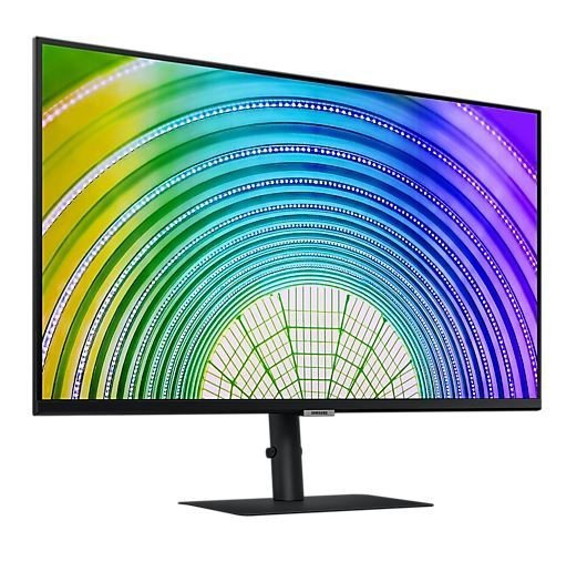 Monitor  32 cale LS32A600UUUXEN VA 2560x1440 WQHD 16:9   1xHDMI 1xUSB-C 2xDP (In+Out) 3xUSB 3.0 LAN (RJ45) 5ms HAS+PIVOT płaski 
