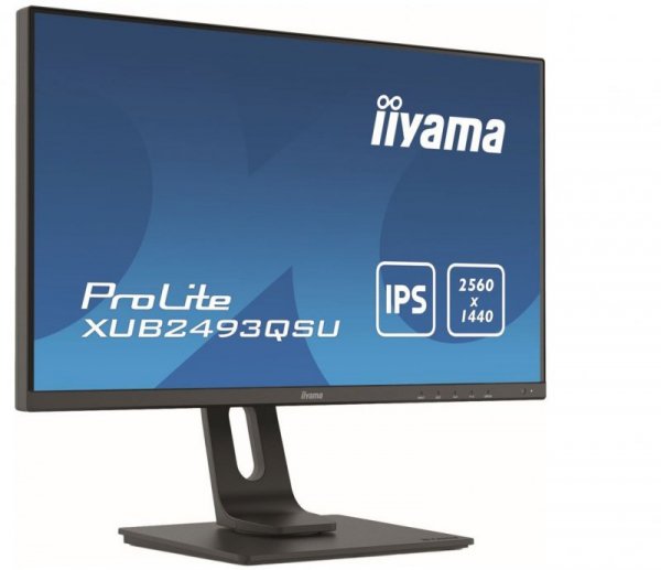 Monitor 23.8 cala XUB2493QSU-B1 IPS,QHD,HDMI,DP,USB3.0,2x2W,PIVOT