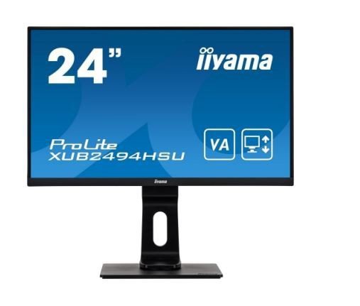Monitor 24 cale XUB2494HSU-B1 VA,FHD,HDMI,DP,VGA,USB,HAS