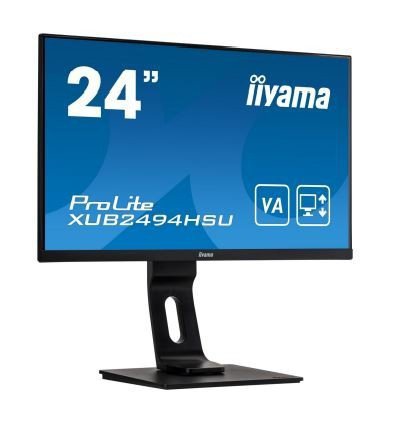 Monitor 24 cale XUB2494HSU-B1 VA,FHD,HDMI,DP,VGA,USB,HAS