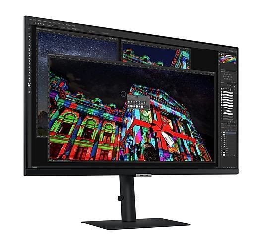 Monitor  27 cali LS27A800UNUXEN IPS 3840 x 2160 UHD 16:9   1xHDMI 1xUSB-C (90W) 1xDP 3xUSB 3.0  5ms HAS+PIVOT głośniki płaski 3 