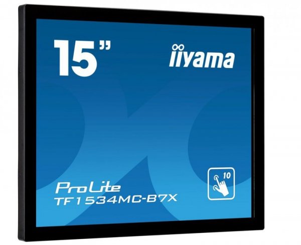 Monitor 15 cali TF1534MC-B7X TN,10 punktów dotykowych, HDMI, DP, 4:3, P65, 7H, USB