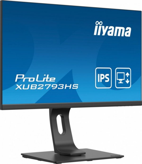 Monitor  27 cali XUB2793HS-B4 IPS, FHD, HDMI, DP, VGA, 2x2W, HAS, 300cd/m2