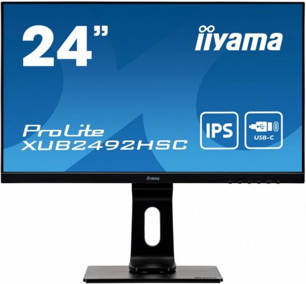 Monitor 24 cale XUB2492HSC-B IPS, FHD, USB-C, HDMI, DP, USB3.0