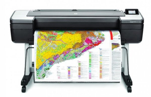 Ploter DesignJet T1700dr PostScript 1VD88A