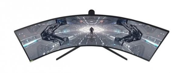 Monitor 49 cali LC49G95TSSPXEN VA 5120x1440 DQHD 32:9 super szeroki 1xHDMI 2xDP 2xUSB 3.0 1ms(GTG) HAS zakrzywiony 240Hz Gaming 