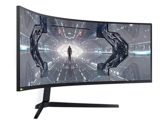 Monitor 49 cali LC49G95TSSPXEN VA 5120x1440 DQHD 32:9 super szeroki 1xHDMI 2xDP 2xUSB 3.0 1ms(GTG) HAS zakrzywiony 240Hz Gaming 