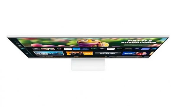 Monitor 27 cali LS27CM501EUXDU VA 1920x1080 FHD 16:9 2xHDMI 4ms(GTG) WiFi/BT głośniki płaski biały SMART 2 lata d2d