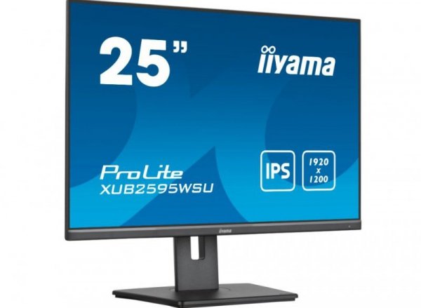 Monitor 25 cali XUB2595WSU-B5 IPS.PIVOT.16:10.USB.DP.HDMI.VGA.2x2W.  300(cd/m2).HAS(150mm)