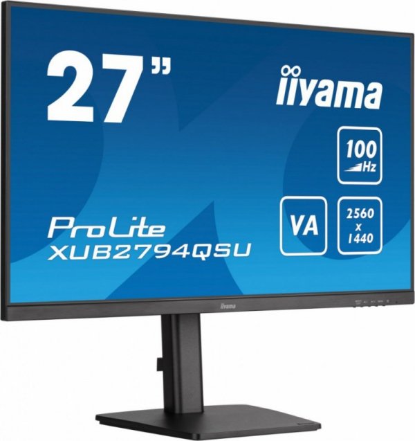 Monitor 27 cali XUB2794QSU-B6 VA,QHD,HDMI,DP,100Hz,HAS(150mm),USB3.2