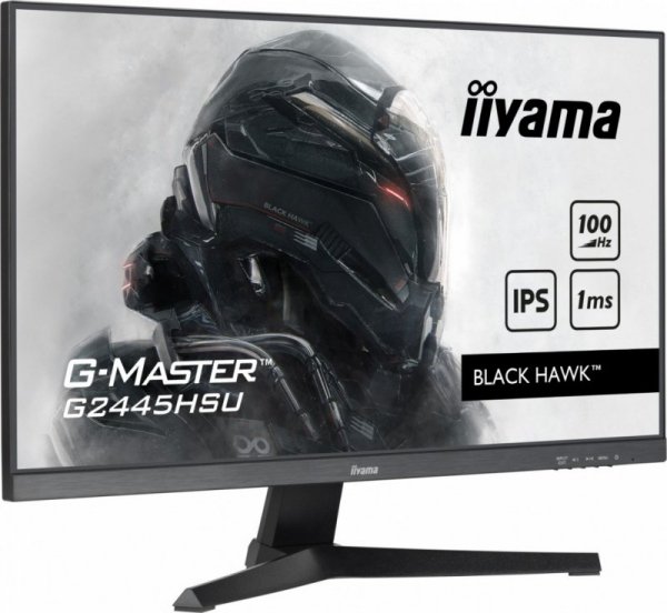 Monitor 23.8 cala G-Master G2445HSU-B1 IPS,FHD,100Hz,1ms,2xUSB,2x2W,FreeSync