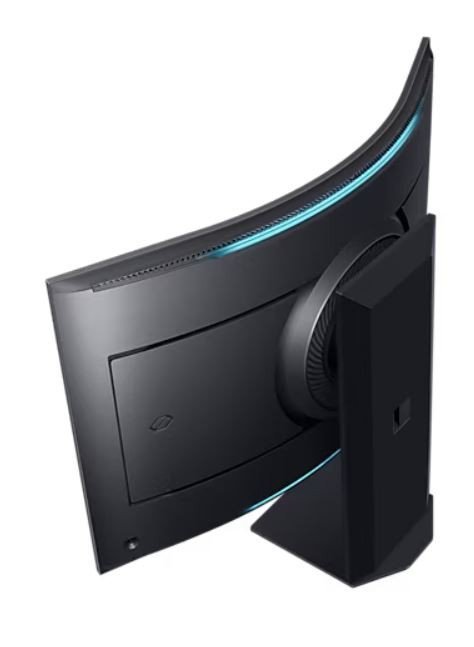 Monitor 55 cali LS55CG970NUXEN VA 3840x2160 UHD 16:9 4xHDMI/LAN(RJ45)/2xUSB2.0 1ms(GTG) WiFi/BT głośniki zakrzywiony HAS+PIV 165