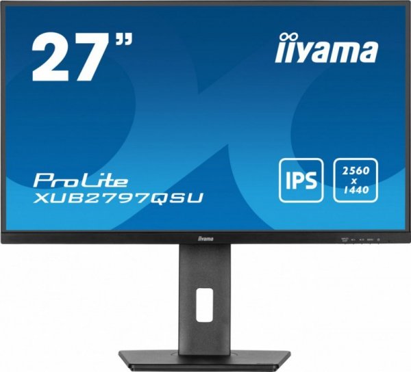 Monitor 27 cali XUB2797QSU-B1 IPS,HDMI,DP,100Hz,QHD,HAS(150mm),1ms,   2xUSB(3.2),2x2W,ADAPTIVE SYNC,FlickerFree /5y/